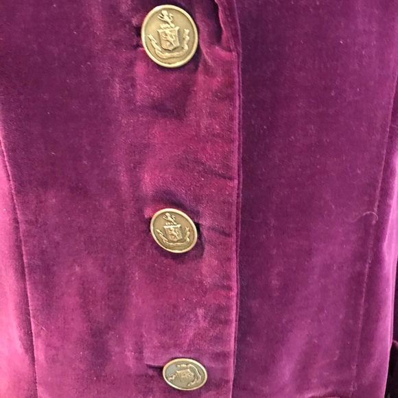VTG 70s Velveteen Blazer - Picture 4 of 7